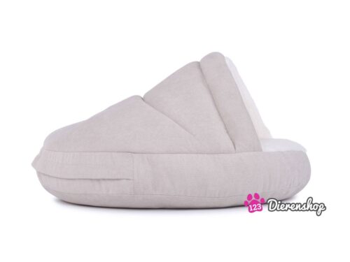 Hondenmand Snuggle Cave Deluxe Crème 75 cm-0