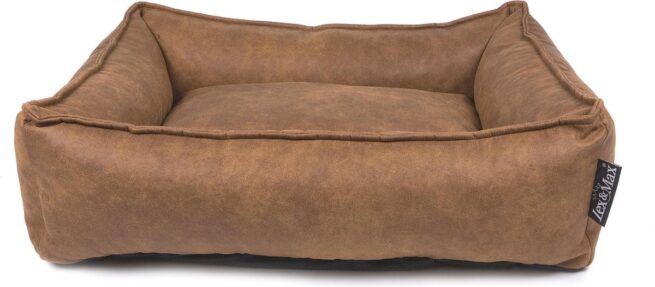 Hondenmand Alaska Eco-Leather Cognac - Afbeelding 2