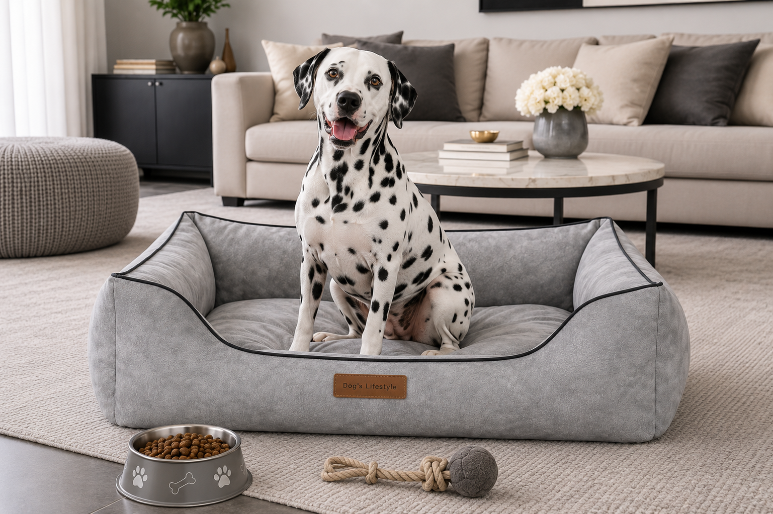 Dog's Lifestyle Hondenmand Indira Misty Grijs Hondenmand Indira Misty Grijs - Afbeelding 4