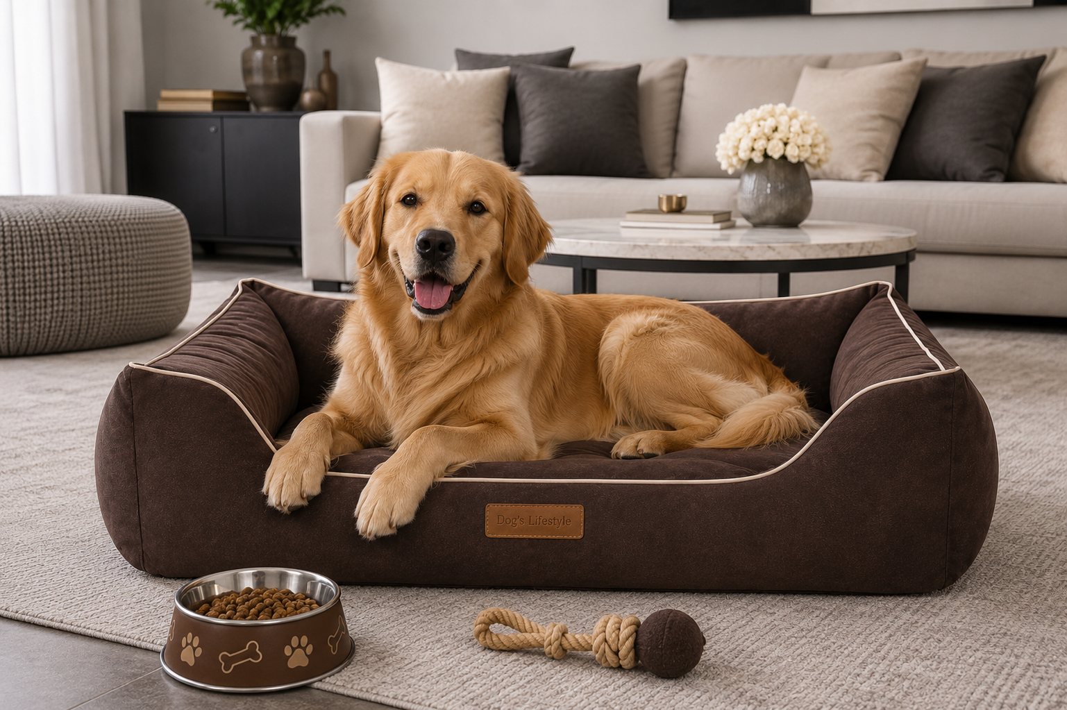 Dog's Lifestyle Hondenmand Indira Misty Bruin Hondenmand Indira Misty Bruin - Afbeelding 4