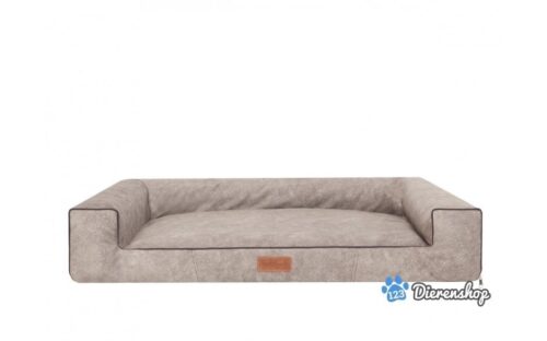 Hondenmand Lounge Bed Indira Misty Taupe 120cm-0