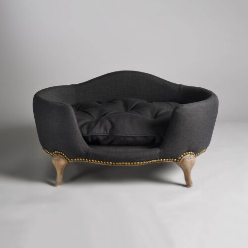 Lord Lou Design hondenmand Antoinette Antraciet S