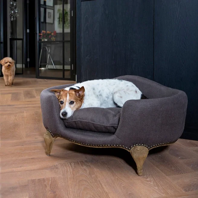 Lord Lou Lord Lou Design hondenmand Antoinette Antraciet M