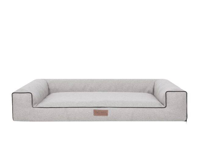 Hondenmand Lounge bed Lux grijs 120cm
