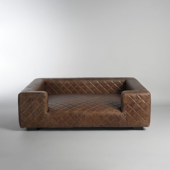 Lord Lou Hondenmand Lord Lou Edoardo Havana Leer 100cm