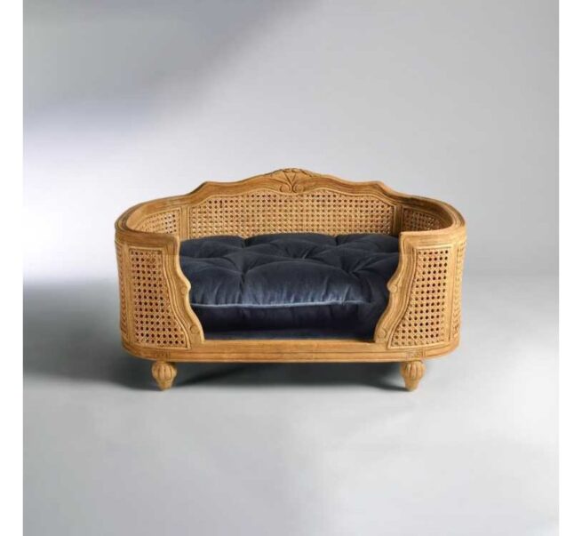 Geen categorie Hondensofa Lord Lou Arthur Blue Velvet Large