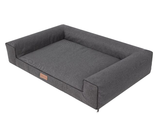 Orthopedische hondenmand Lounge Bed Inari Antraciet - Afbeelding 2