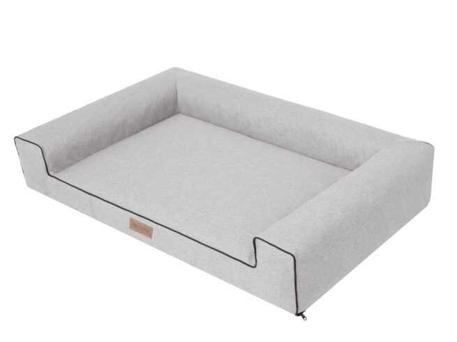 Orthopedische hondenmand Lounge Bed lux grijs - Afbeelding 2