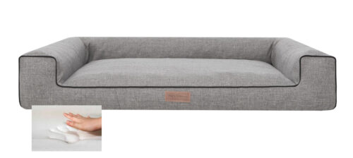 Orthopedische hondenmand Lounge Bed Inari Grijs