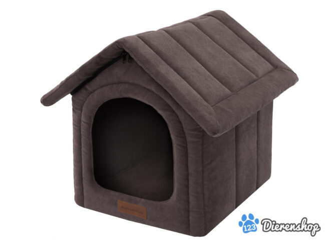 Dog's Lifestyle Hondenhuisje Dog’s Lifestyle Cordu Bruin