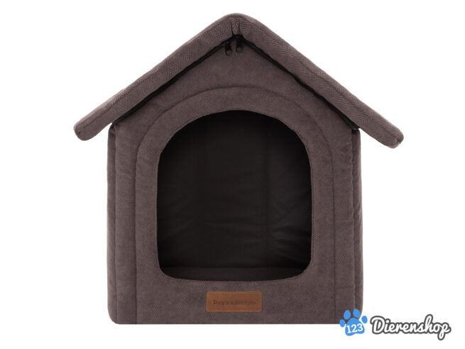 Dog's Lifestyle Hondenhuisje Dog’s Lifestyle Cordu Bruin