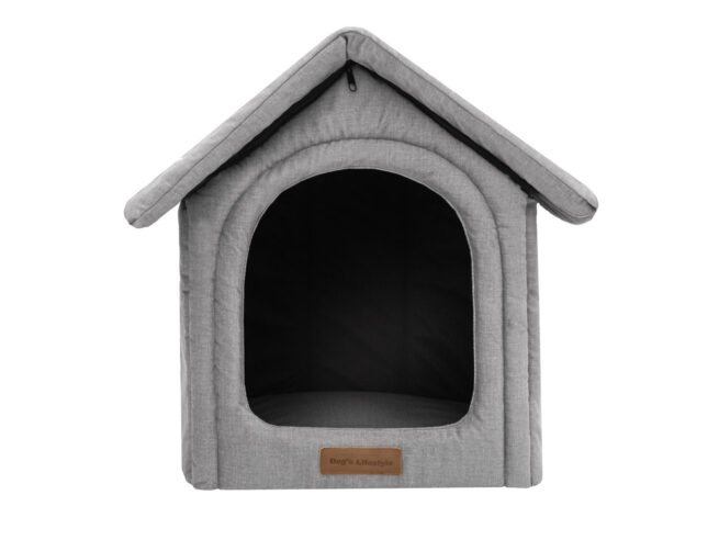 Hondenhuisjes Dog’s Lifestyle hondenhuisje Velvet Royal Grey