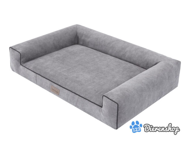 Hondenmand Lounge Bed Cordu Grijs 120cm - Afbeelding 2
