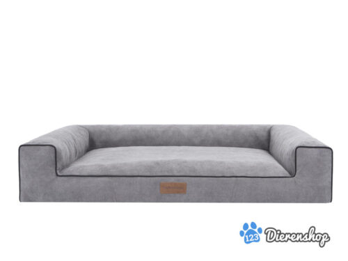 Hondenmand Lounge Bed Cordu Grijs 100cm