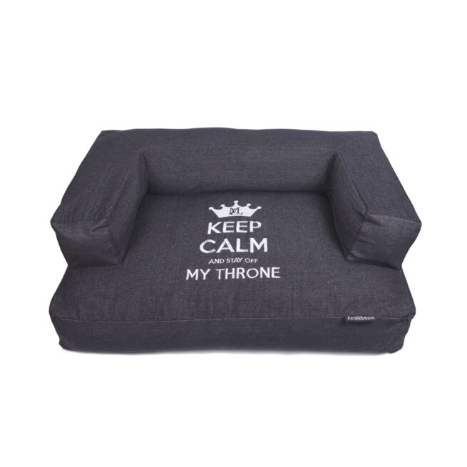 Hondenmanden Lex & Max Hondensofa Keep Calm 115cm