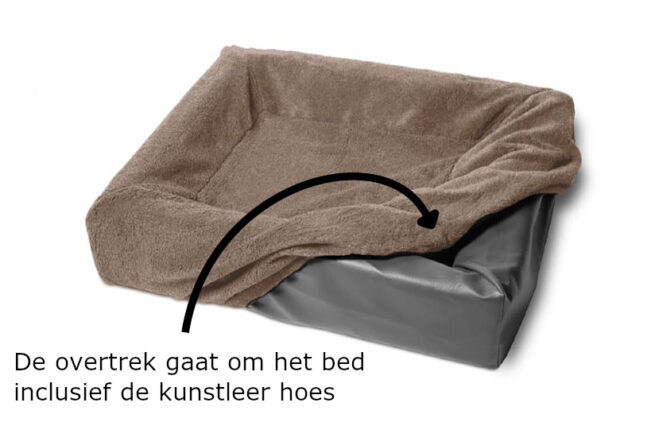Bia Bed Fleece Hoes Taupe - Afbeelding 4