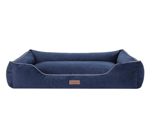 Hondenmand Dog's Lifestyle Velvet Blauw 90cm