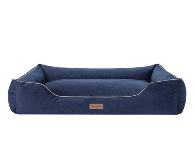 Hondenmand Dog's Lifestyle Velvet Blauw 110cm