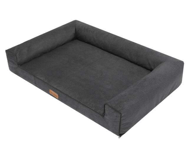 Dog's Lifestyle hondenmand Lounge Bed Velvet Antraciet