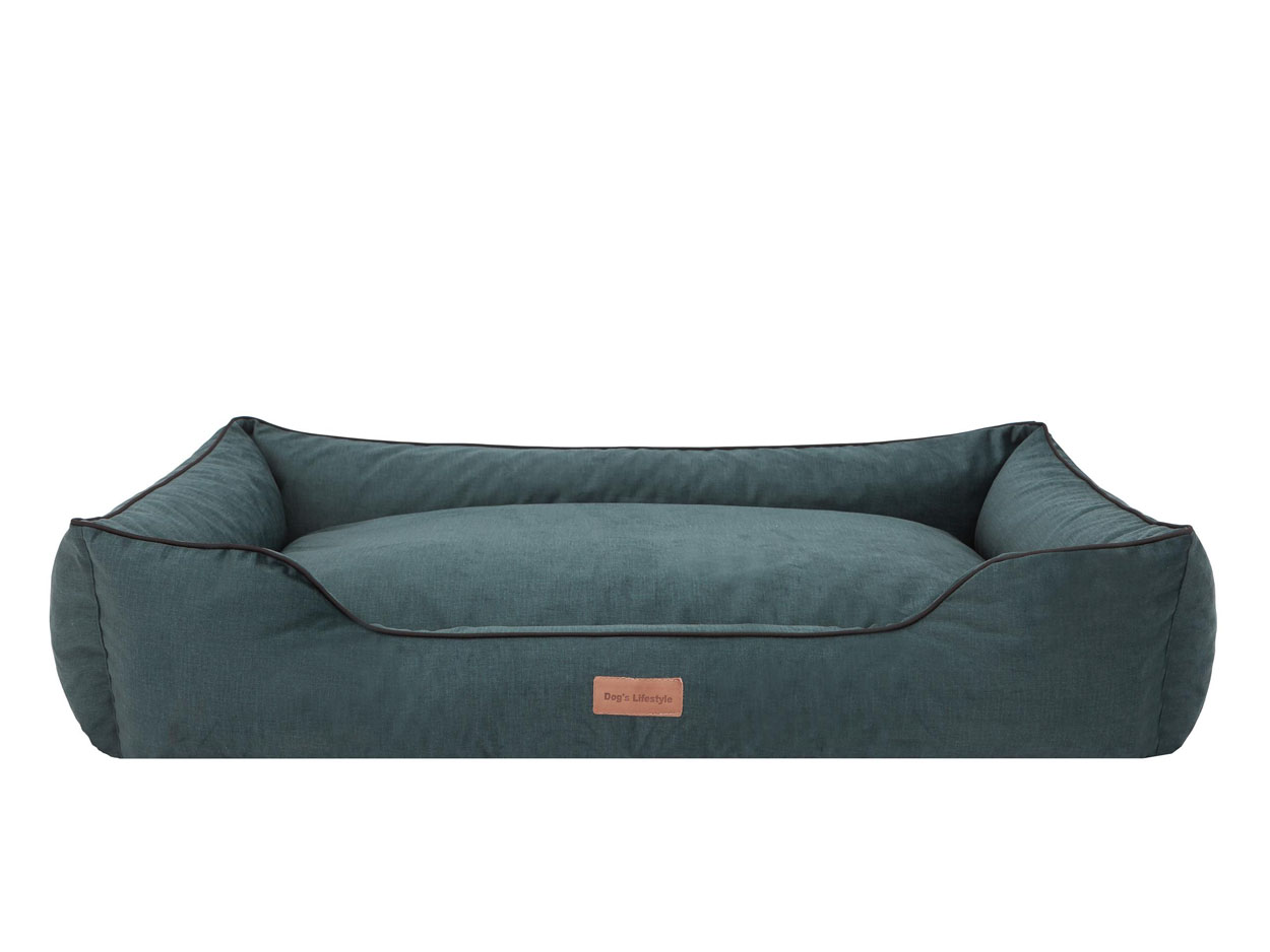 consensus Bouwen Mus Hondenmand Dog's Lifestyle Velvet groen 110cm - 123Hondenmand.nl