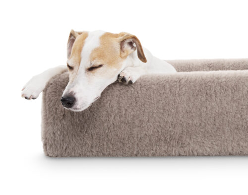 Bia Bed Fleece hoes taupe 60cm
