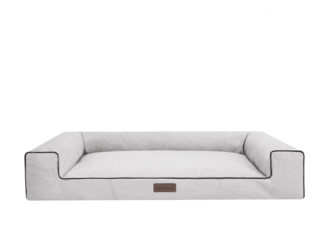 Hondenmand Lounge Bed Velvet Crème 100cm
