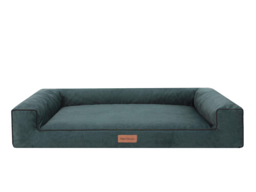 Dog's Lifestyle Hondenmand Lounge Bed Velvet Groen
