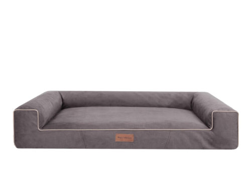 Hondenmand Lounge Bed Velvet Crème 100cm