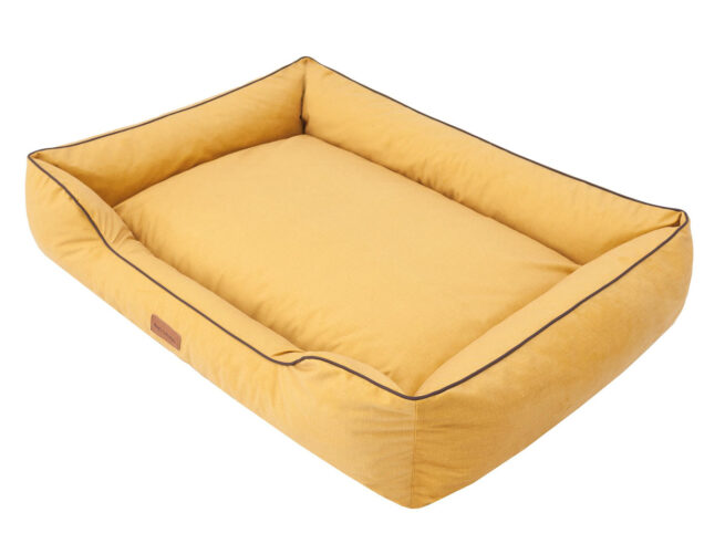 Hondenmand Dog's Lifestyle Velvet Okergeel 110cm - Afbeelding 2