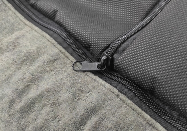 Dog's Lifestyle hondenmand Vintage Lederlook Grijs