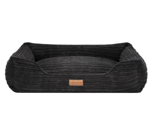 Hondenmand Rib Zwart 80cm