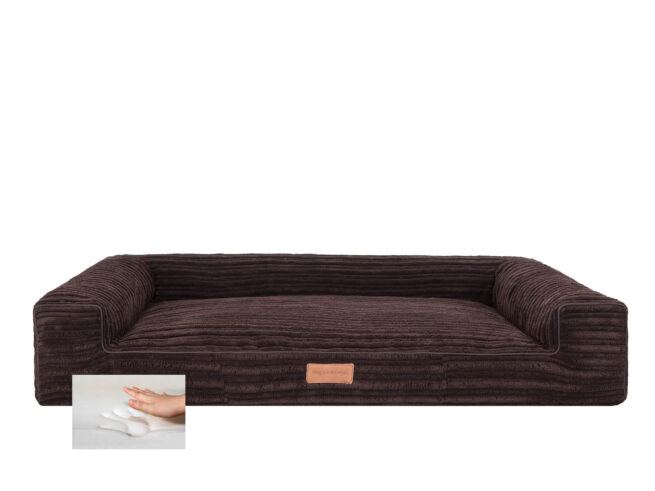 Orthopedische hondenmand Rib Bruin 100cm