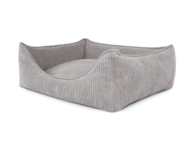 Hondenmand Ribbed Grijs ( meubelstof ) - Afbeelding 4