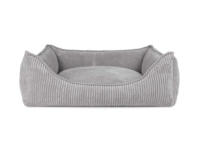 Hondenmand Ribbed Grijs ( meubelstof ) - Afbeelding 5