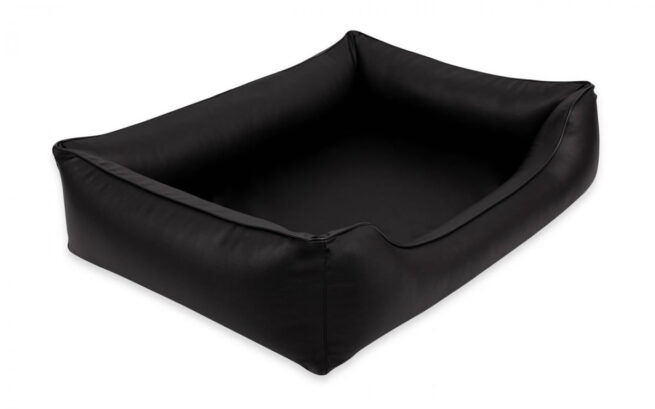 Dog's Lifestyle Orthopedische Hondenmand eco-leder Waterproof Zwart - Afbeelding 4