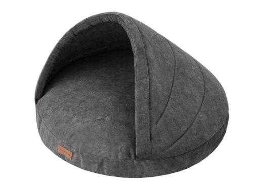 Dog's Lifestyle Hondenmand Snuggle Cave Misty Antraciet 65cm