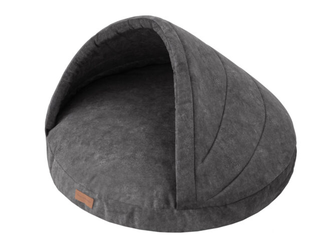 Dog's Lifestyle hondenmand Snuggle Cave Misty Antraciet 90cm