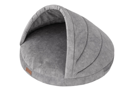 Dog's Lifestyle Hondenmand Snuggle Cave Misty Grijs 65cm