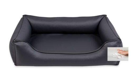 Dog's Lifestyle Orthopedische hondenmand Eco-Leer Antraciet
