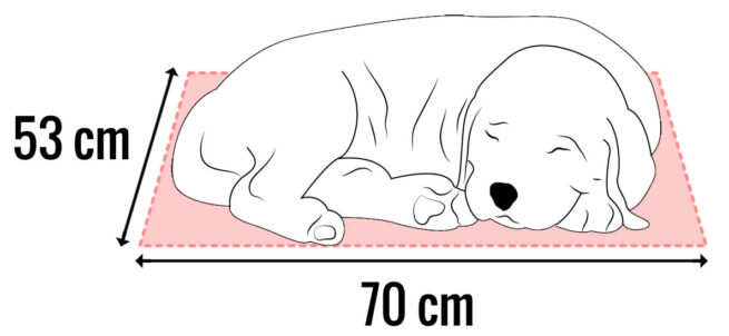 Dog's Lifestyle Orthopedische hondenmand Eco-Leer Crème-Zwart 100cm - Afbeelding 4