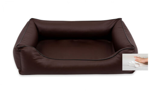 Dog's Lifestyle Orthopedische hondenmand  Eco-Leer Bruin