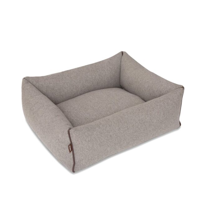Kona Cave® Hondenmand Snuggle Cave Flannel Grijs - Afbeelding 5