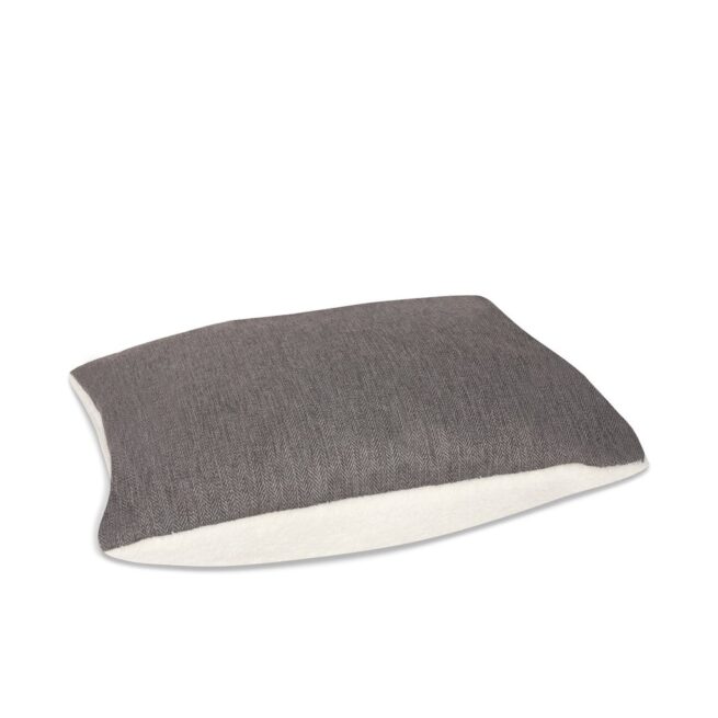Hondenmand Kona Cave® Bolster Bed Herringbone Grijs - Afbeelding 3