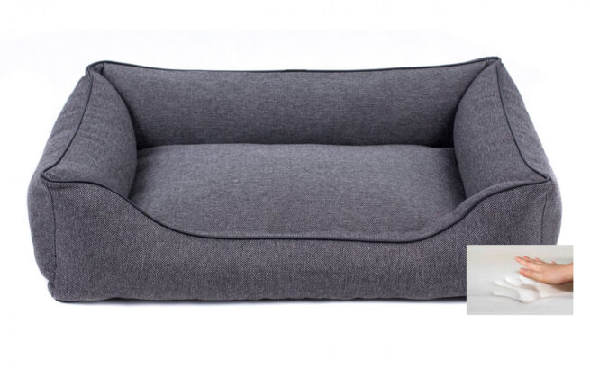 Orthopedische hondenmand Inari Antraciet 80cm