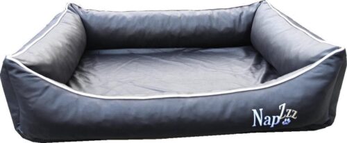 Hondenmand Napzzz Divan Lederlook Zwart 100cm