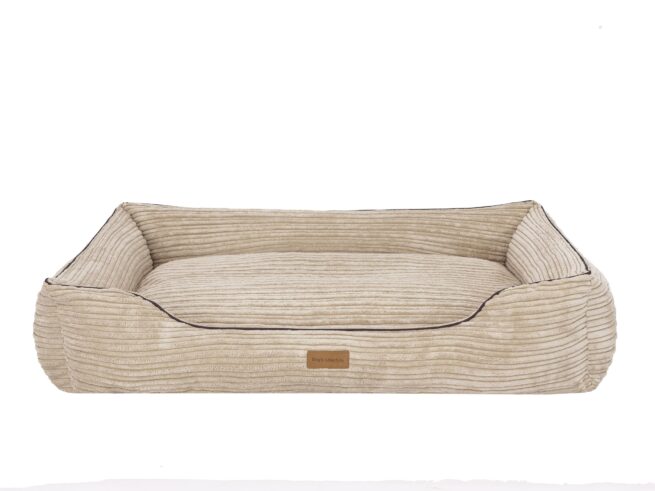 Hondenmand Rib Beige 110cm