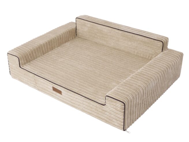 Dog's Lifestyle Hondensofa Elegance Rib Corduroy Beige 100cm