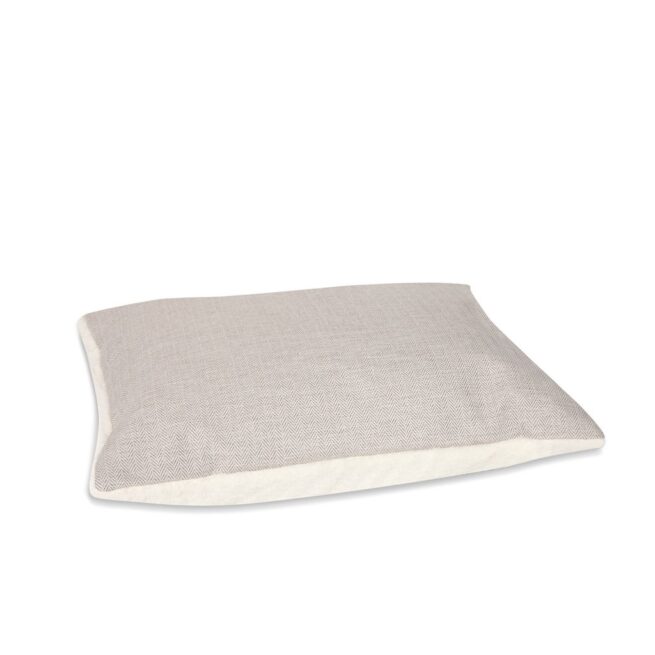 Kona Cave® Hondenmand Snuggle Cave Herringbone Crème - Afbeelding 7