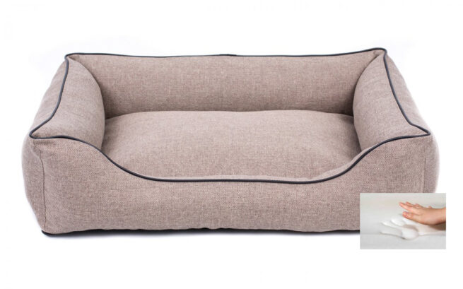 Orthopedische hondenmand Inari Beige