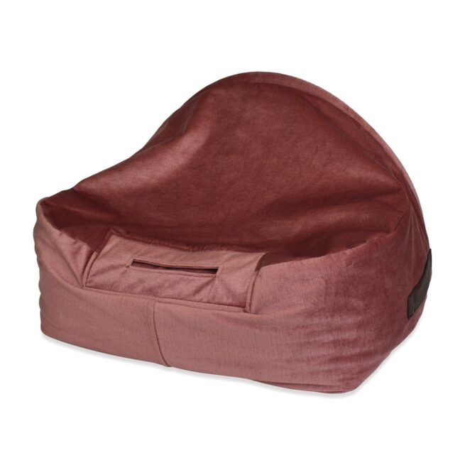 Kona Cave® Kona Cave® Hondenmand Snuggle Cave Velvet Zalmroze